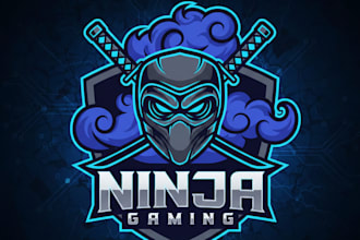 design a custom ninjas gaming logo
