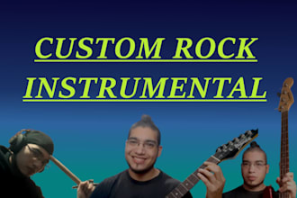 produce a professional instrumental rock, punk or grunge