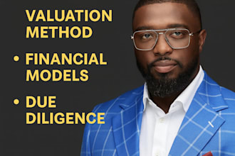 create a dcf financial model and business valuation