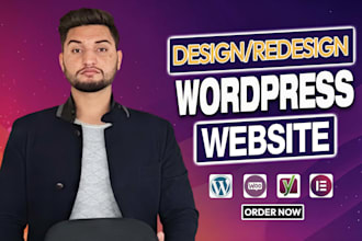 design, redesign, or fix a wordpress website