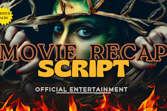 write an engaging and professional recap script