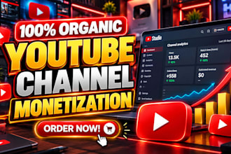 promote youtube channel organically for monitization