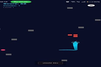 develop a custom snake game for mobile