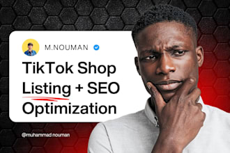 create and optimize your tiktok product listing for better CTR and sales
