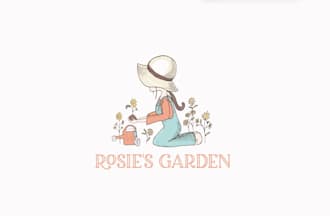 create unique and creative logo design for blooms business