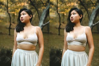 retouch clothes, skin and remove glare with fast delivery