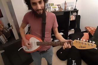 record electric guitar for you