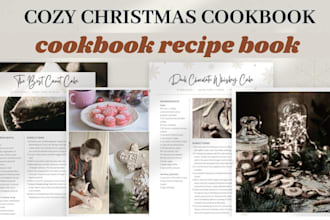 design and write recipes for cookbook recipes ebook and book