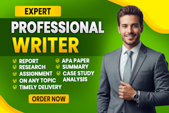 write the assignment as a professional assignment writer
