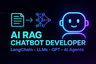 build rag based ai chatbots  with python fastapi backend PDF, docs, websites