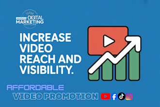 professionally promote your video for organic reach and engagement