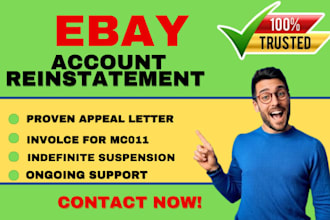 do ebay account reinstatement vero suspension appeal letter mc011 mc999