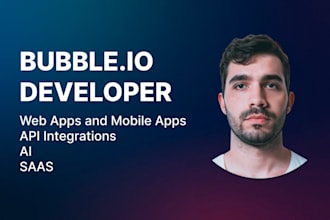 build nocode bubble web or mobile app ai