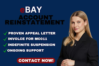 ebay reinstatement ebay invoice ebay suspension ebay reopen mc011 appeal letter