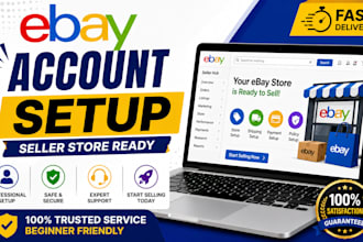 setup your ebay seller account professionally