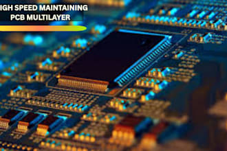 design multilayer pcb, high signal integrity and power frequency pcb board