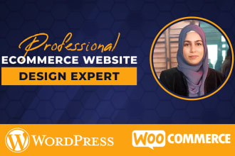 develop ecommerce website using woocommerce
