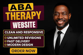 design aba therapy website healthcare website aba therapy wordpress website