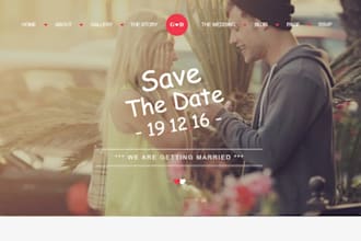 build wix online wedding invitation website wedding rsvp engagement wedding site