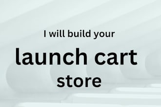 build launch cart store