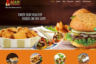 build squarespace restaurant website food catering website online ordering menu
