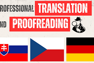 translate from german to czech or from czech to german