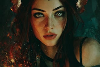 do realistic or fantasy portrait