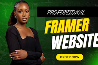 design framer website, framer landing page, framer website design