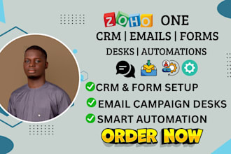 setup zoho crm zoho one customize
