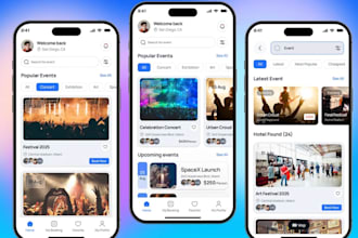 develop an event booking app flight booking app ticket booking app