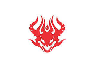 design unique evil market overlord logo