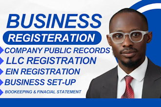 register US llc, obtain ein, complete full business formation, compliance set up