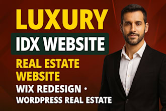 build or rebuild luxury idx website design luxury website idx realestate website