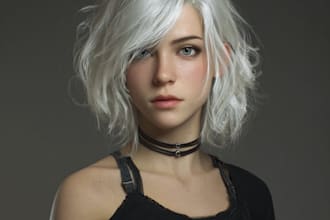 draw your characters and fanart in semi realistic art1