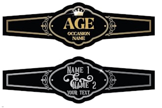 design modern cigar label, cigar logo, cigar band and cigar box