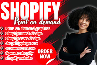 create merch design to shopify store, print on demand, gelato, printful printify