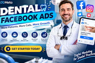 dentist dental clinic patient calls media for lead generation facebook ads