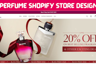 luxury perfume website fragrance store cologne website perfume shopify store