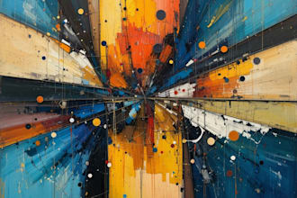 design perfect boho style unique abstract art