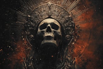 do amazing dark art, metal