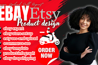 do ebay product designs, print on demand store, ebay listing, ebay store, ebay