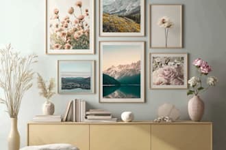 design trendy printable wall art for your etsy shop