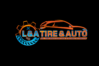 design awesome auto tire business logo