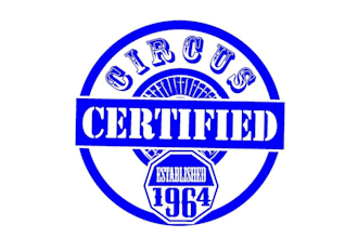 create best quality monogram logo for circus certified
