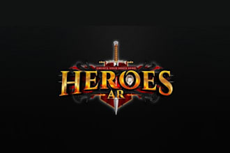 design perfect e sports logo with big poke go game