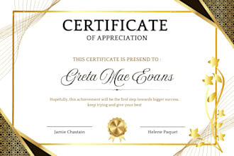 design printable certificates for schools companies or online courses