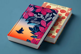 do fantasy book cover design, thriller book cover