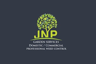 design magnificent garden services logo