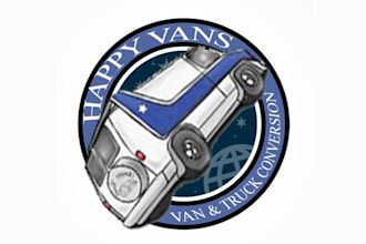 design inventive automotive or vans rent logo