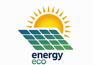 design a unique solar power or renewable energy logo